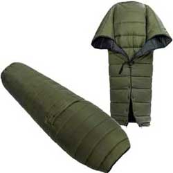 Ultralight Multi-Purpose Sleeping Bag Poncho for Camping and Backpacking