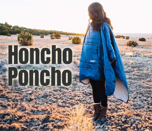 Honcho Poncho - the Wearable Sleeping Bag that You Can Wear as a Warm Poncho