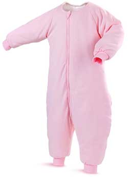 Pink Onesie for Babies, Sleeping Bag Style