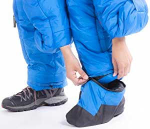 Sleeping Bag with Feet (Reinforced Nylon) that Unzip