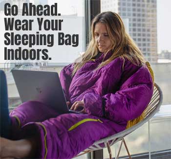 How to Wear Your Sleeping Bag Indoors in Style