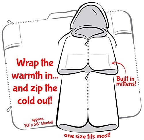 Wearable Blanket Wrapping Design