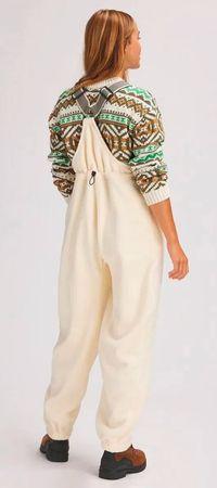 Women's Soft Bib Overalls with Cinch Waist and Elasticized leg Cuffs